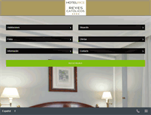 Tablet Screenshot of hotelrice.com